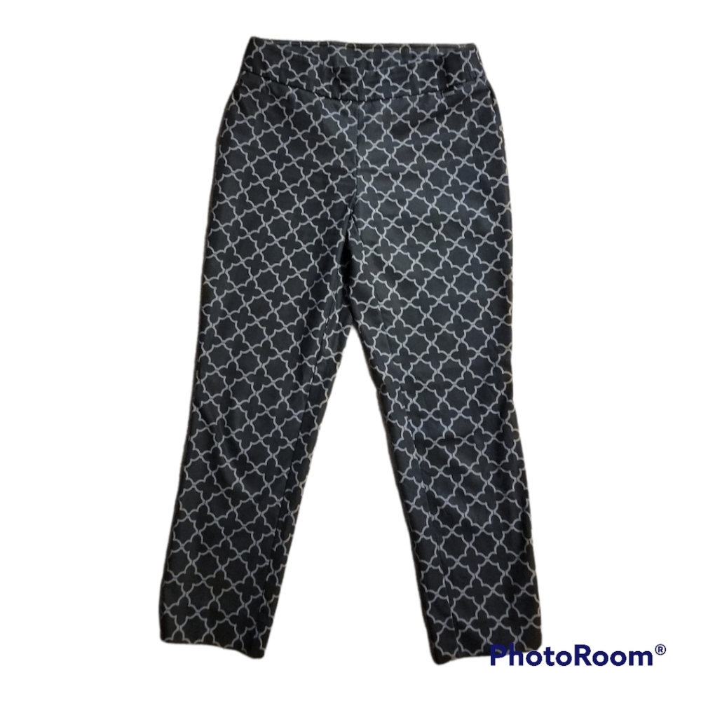Nine West Black and Gray Pants